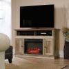 Picture of Cannery Bridge Media Fireplace - Lintel Oak