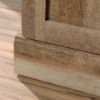 Picture of Cannery Bridge Media Fireplace - Lintel Oak