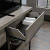 Picture of Manhattan Gate Credenza - Mystic Oak