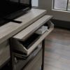 Picture of Manhattan Gate Credenza - Mystic Oak