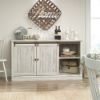 Picture of Barrister Lane 60" Entertainment Credenza - White Plank