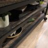 Picture of Steel River TV Stand - Carbon Oak