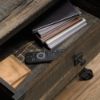Picture of Steel River TV Stand - Carbon Oak
