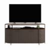 Picture of Radial 60" Entertainment Credenza - Umber Wood
