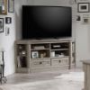 Picture of Palladia Corner Entertainment Credenza - Split Oak