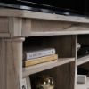 Picture of Palladia Corner Entertainment Credenza - Split Oak