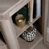 Picture of Palladia Corner Entertainment Credenza - Split Oak