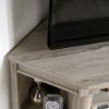 Picture of Palladia Corner Entertainment Credenza - Split Oak