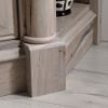 Picture of Palladia Corner Entertainment Credenza - Split Oak