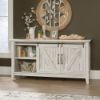 Picture of Dakota Pass Credenza - White Plank