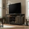 Picture of Steel River Credenza - Carbon Oak