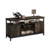 Picture of Steel River Credenza - Carbon Oak