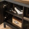 Picture of Steel River Credenza - Carbon Oak