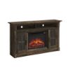 Picture of Media Fireplace - Carbon Oak