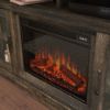Picture of Media Fireplace - Carbon Oak