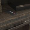 Picture of Media Fireplace - Carbon Oak