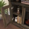 Picture of Media Fireplace - Carbon Oak