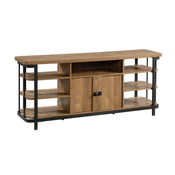 Picture of Station House Entertainment Credenza - Etched Oak