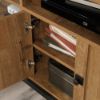 Picture of Station House Entertainment Credenza - Etched Oak