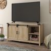 Picture of Bridge Acre Rustic Farmhouse 58" Credenza - Orchard Oak