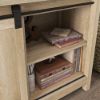 Picture of Bridge Acre Rustic Farmhouse 58" Credenza - Orchard Oak