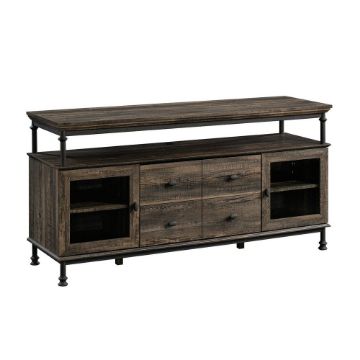 Picture of Canal Street Entertainment Credenza - Carbon Oak