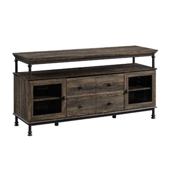 Picture of Canal Street Entertainment Credenza - Carbon Oak