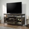 Picture of Canal Street Entertainment Credenza - Carbon Oak