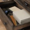 Picture of Canal Street Entertainment Credenza - Carbon Oak