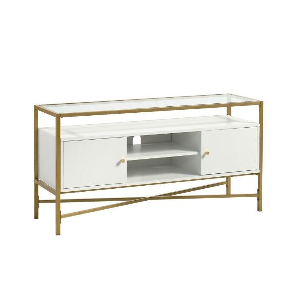 Picture of Harper Heights TV Stand - White