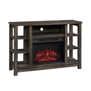 Picture of Media Fireplace - Carbon Oak