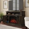Picture of Media Fireplace - Carbon Oak