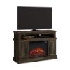 Picture of Media Fireplace - Carbon Oak