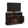 Picture of Media Fireplace - Carbon Oak