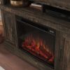 Picture of Media Fireplace - Carbon Oak