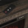 Picture of Media Fireplace - Carbon Oak