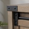 Picture of Bridge Acre Rustic Farmhouse 58" Credenza - Lintel Oak