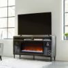 Picture of Harvey Park Entertainment Fireplace Credenza - Jet Acacia