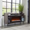 Picture of Harvey Park Entertainment Fireplace Credenza - Jet Acacia