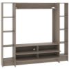 Picture of Beginnings Entertainment Wall System - Silver Sycamore