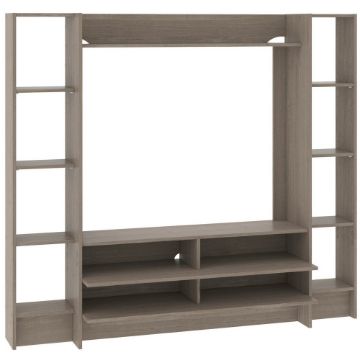 Picture of Beginnings Entertainment Wall System - Silver Sycamore