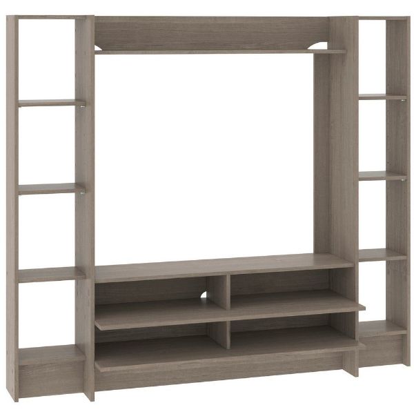 Picture of Beginnings Entertainment Wall System - Silver Sycamore