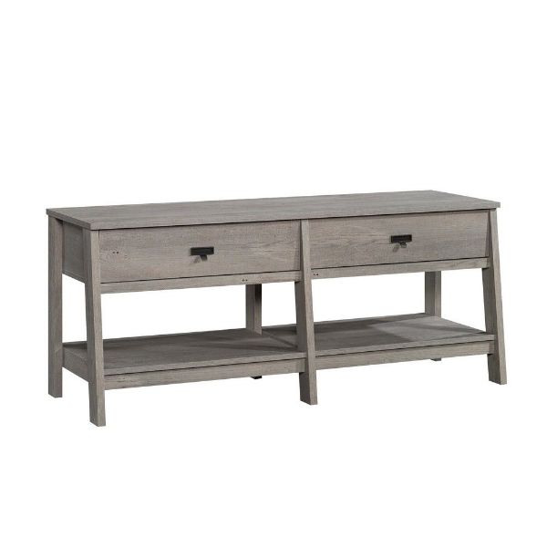 Picture of Trestle 60" Credenza - Mystic Oak