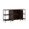 Picture of International Lux Entertainment Credenza - Umber Wood