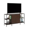 Picture of International Lux Entertainment Credenza - Umber Wood