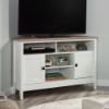 Picture of August Hill Corner Entertainment Stand - Soft White