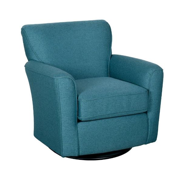 Picture of Kaylee Swivel Chair - Peacock