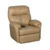 Picture of Picot Power Leather Recliner - Sand