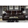 Picture of Basin Leather Sofa - Walnut