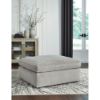 Picture of Stratus Oversized Accent Modular Ottoman - Gray